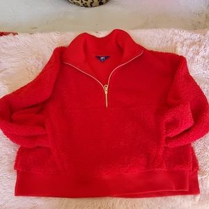 JoyLab Red Cowl Neck Sweater